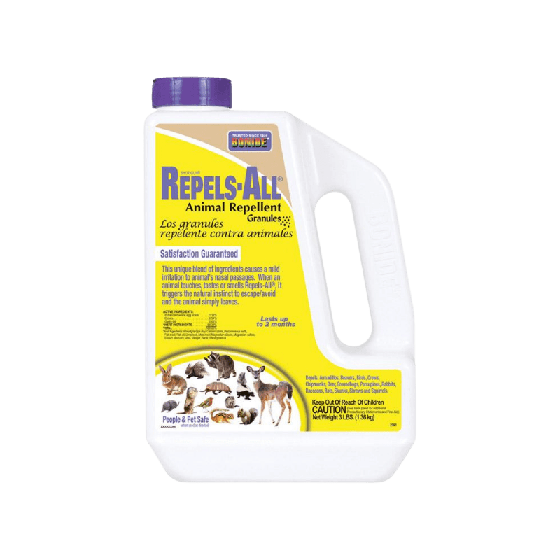 Bonide Repels-All Animal Repellent Granules 3 lb. | Animal & Pet Repellents | Gilford Hardware & Outdoor Power Equipment
