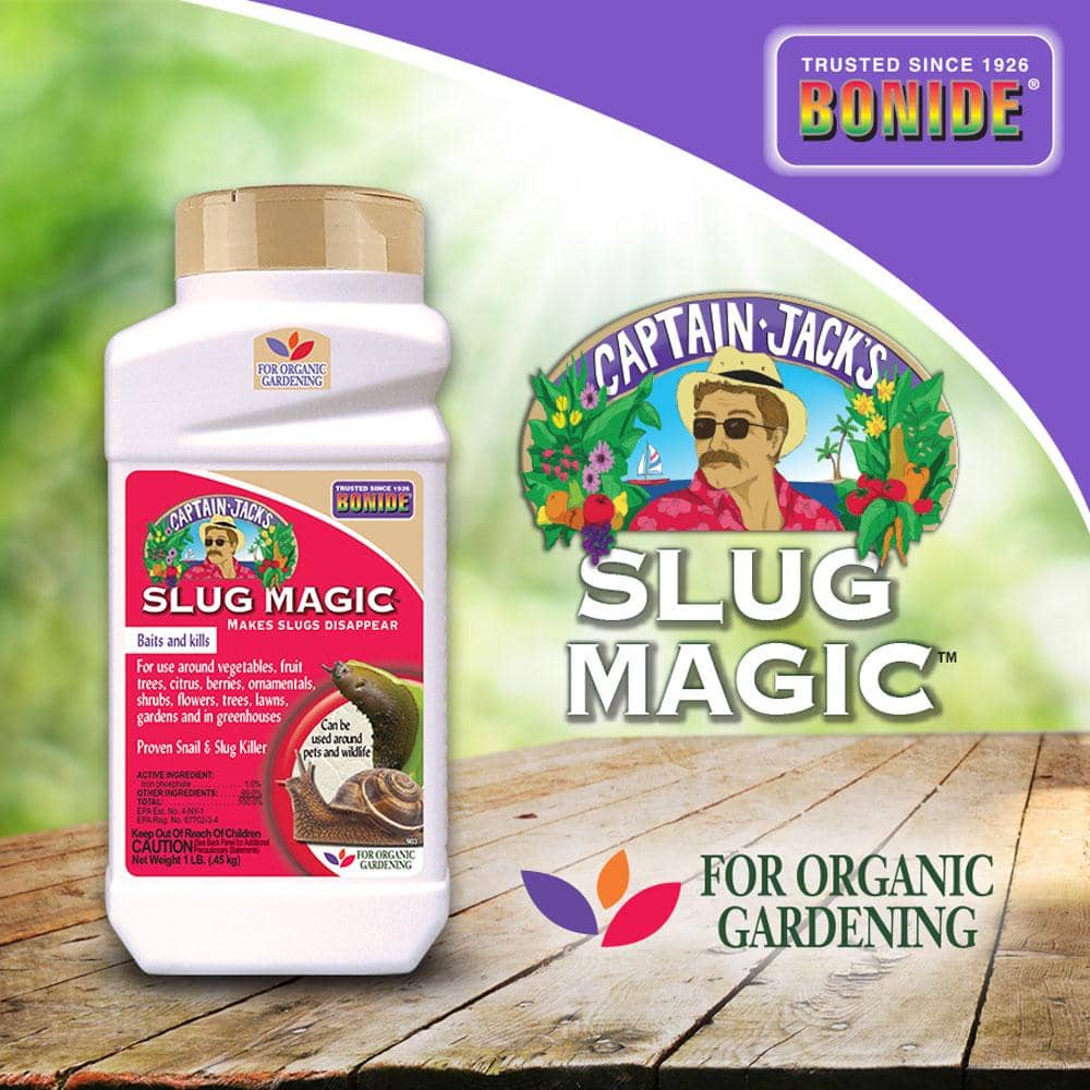 Bonide Slug Magic Organic Pellets Insect Killer 1.5 lb. | Gilford Hardware 