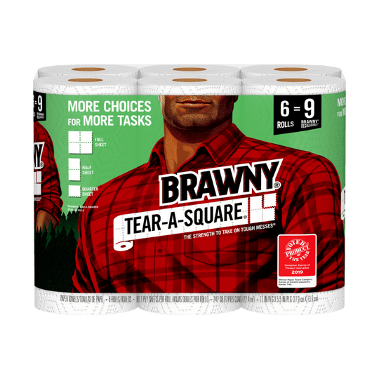 Brawny® Double Roll Full Sheet Paper Towels, 6 rolls - Harris Teeter