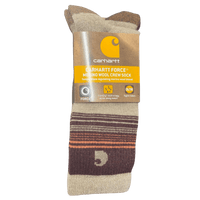 Thumbnail for Carhartt Force Merino Wool Crew Sock 3-Pack. | Gilford Hardware