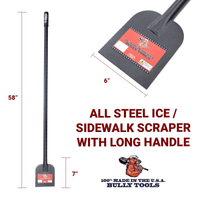 Thumbnail for Bully Tools Steel Ice Scraper | Shovels & Spades | Gilford Hardware & Outdoor Power Equipment