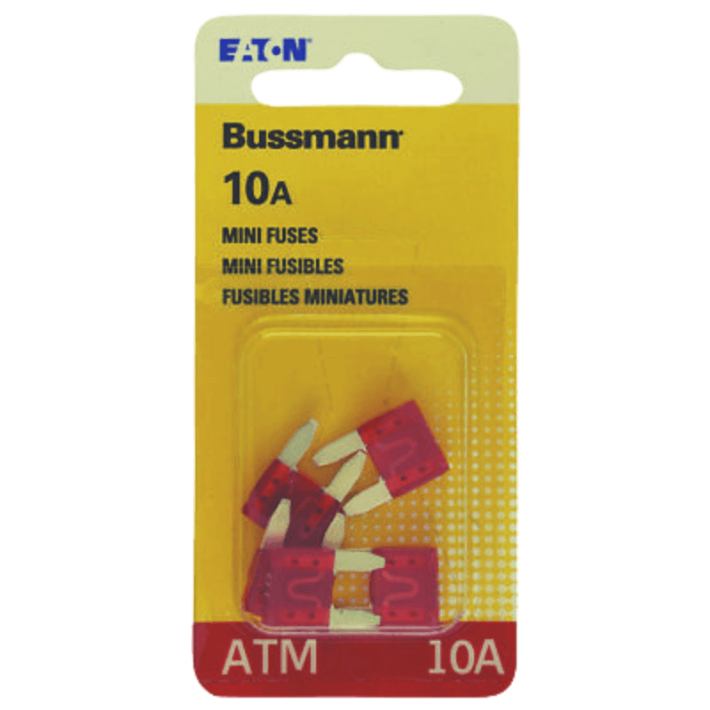 Bussmann 10 amps ATM Blade Fuse 5-Pack. |  Gilford Hardware