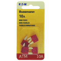 Thumbnail for Bussmann 10 amps ATM Blade Fuse 5-Pack. |  Gilford Hardware