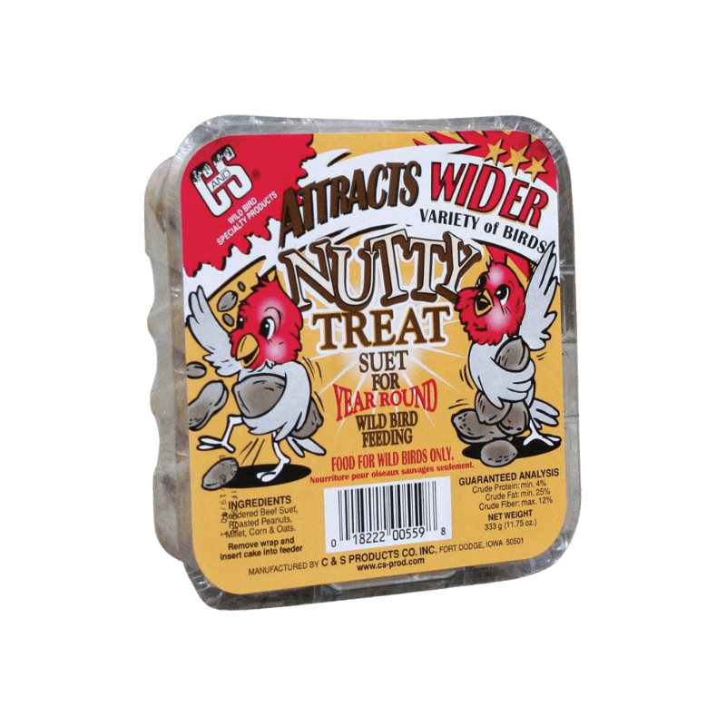C&S Products Wild Bird Food Nutty Peanut Suet  | Gilford Hardware