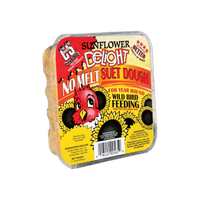 Thumbnail for C&S Products Sunflower Delight Assorted Species Wild Bird Food Beef Suet 11.75 oz. | Bird Food | Gilford Hardware