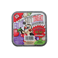Thumbnail for C&S Fruit N' Nut Treat Suet 11 oz. | Bird Food | Gilford Hardware