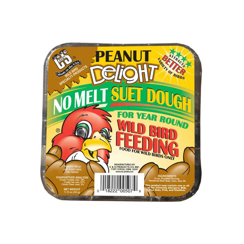 C&S Products Peanut Delight Beef Suet 11.75 oz. | Bird Food | Gilford Hardware
