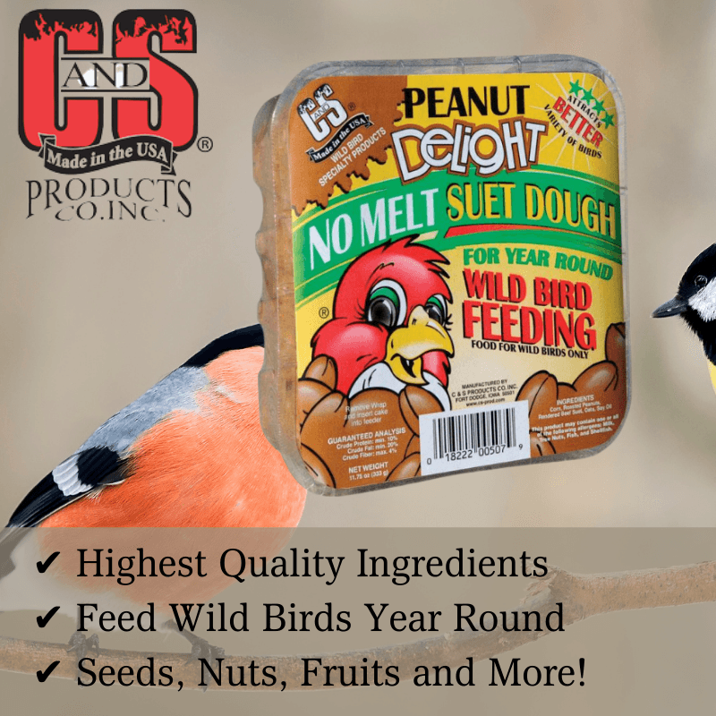 C&S Products Peanut Delight Beef Suet 11.75 oz. | Bird Food | Gilford Hardware & Outdoor Power Equipment