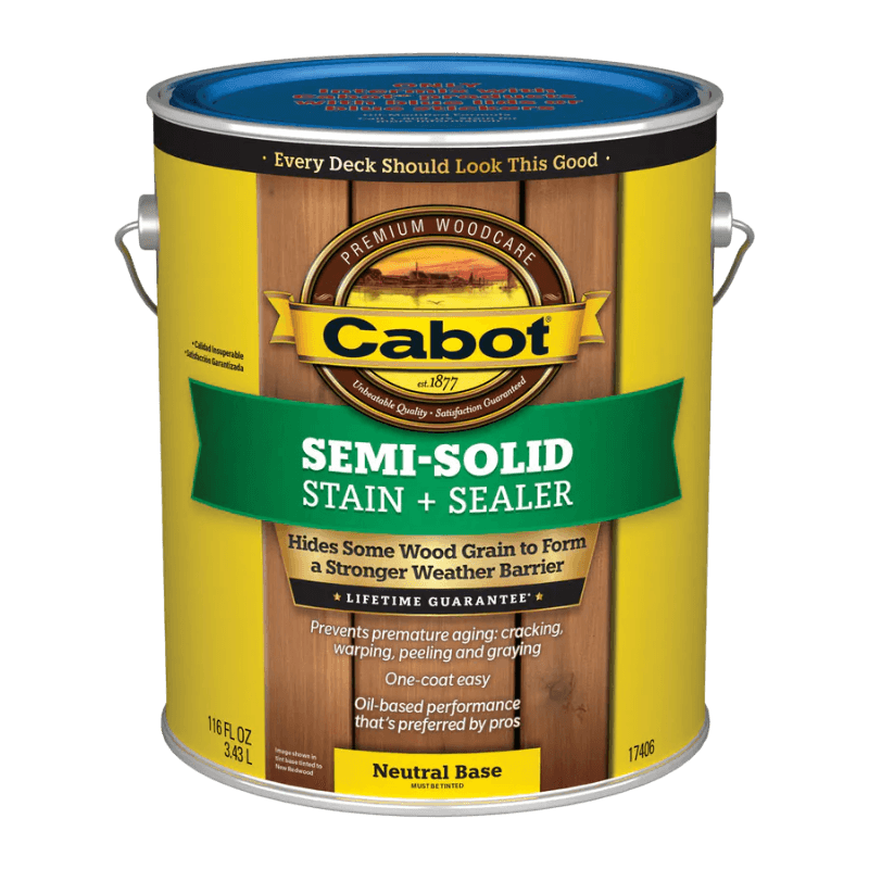 Cabot Straight Stain Brush 4 in.