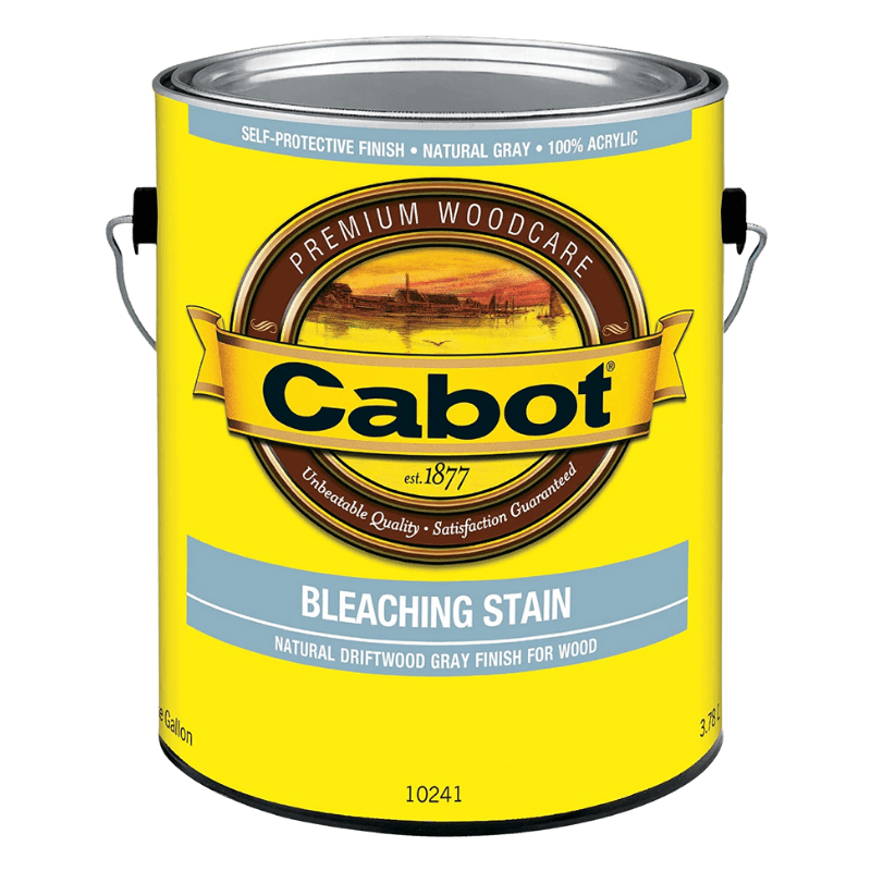 Cabot Semi-Transparent Natural Driftwood Gray Acrylic Bleaching Stain 1 gal. | Stains | Gilford Hardware & Outdoor Power Equipment
