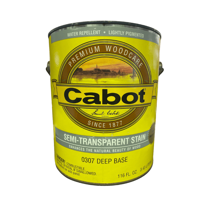 Cabot Semi-Transparent Stain 0307 Deep Base Gallon. | Stains | Gilford Hardware