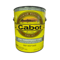 Thumbnail for Cabot Semi-Transparent Stain 0307 Deep Base Gallon. | Stains | Gilford Hardware