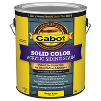 Thumbnail for Cabot Siding Stain Solid Tintable Water-Based Acrylic Gallon | Stains | Gilford Hardware