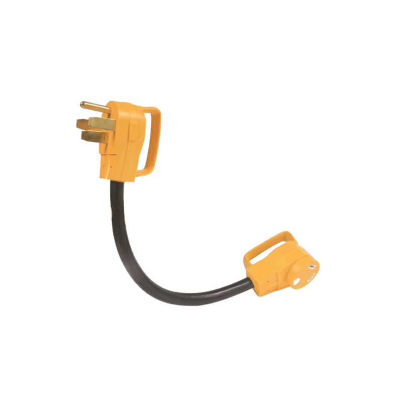 Camco Power Grip RV Electrical Dogbone 50AM / 30AF 18" | Gilford Hardware 