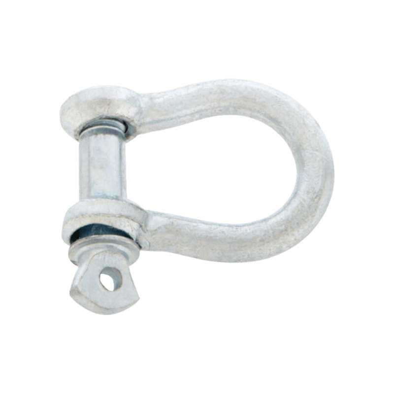 Campbell Zinc Plated Screw Pin Anchor Shackle 1/4" | Gilford Hardware 