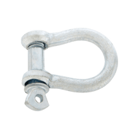 Thumbnail for Campbell Zinc Plated Screw Pin Anchor Shackle 1/4
