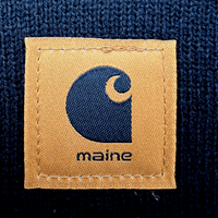 Thumbnail for Carhartt Black Maine Patch Watch Hat | Gilford Hardware