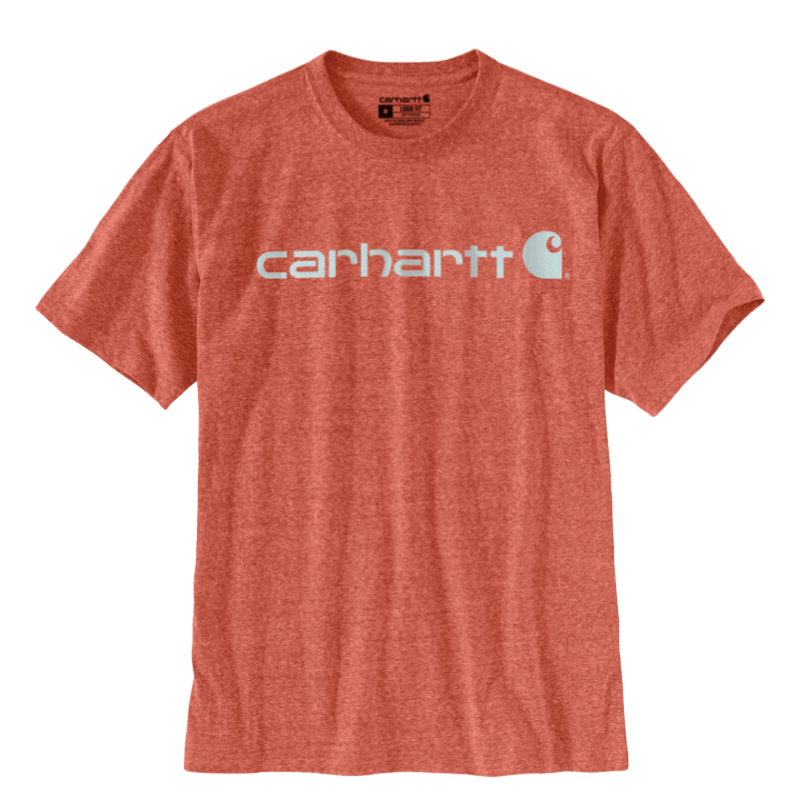 Carhartt Loose Fit Heavyweight Short-Sleeve Logo Graphic T-Shirt K195