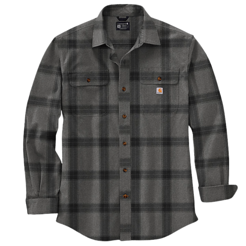 Carhartt Loose Fit Heavyweight Flannel Long-Sleeve Plaid Shirt | Shirts & Tops | Gilford Hardware & Outdoor Power Equipment