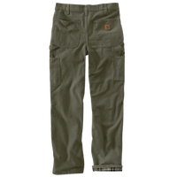 Thumbnail for Carhartt Washed Duck Flannel Lined Pant Moss | Gilford Hardware 