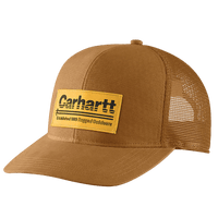 Thumbnail for Carhartt Canvas Mesh-Back Outdoors Patch Cap
