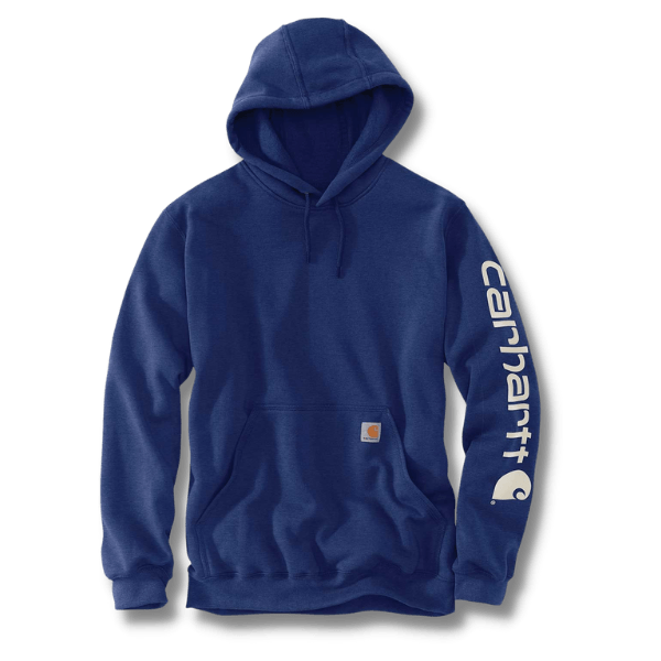 Carhartt Midweight Hooded Logo Sweatshirt | Gilford Hardware 