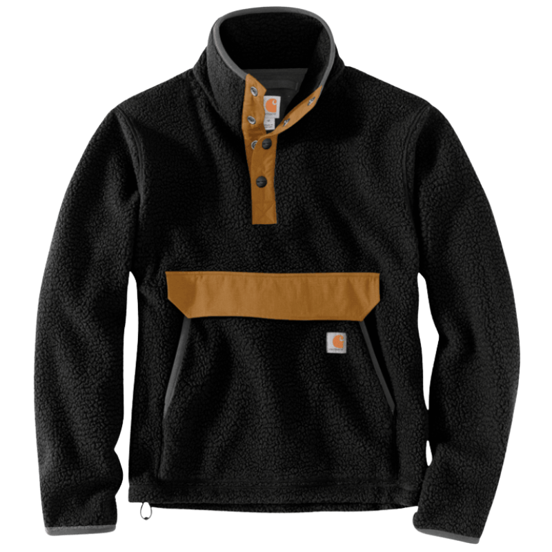 Carhartt Relaxed Fit Snap Front Fleece Jacket | Gilford Hardware