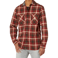 Thumbnail for Carhartt Rugged Flex Lightweight Long-Sleeve Plaid Shirt | Gilford Hardware