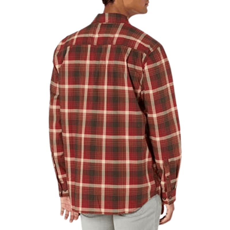 Carhartt Rugged Flex Lightweight Long-Sleeve Plaid Shirt | Gilford Hardware