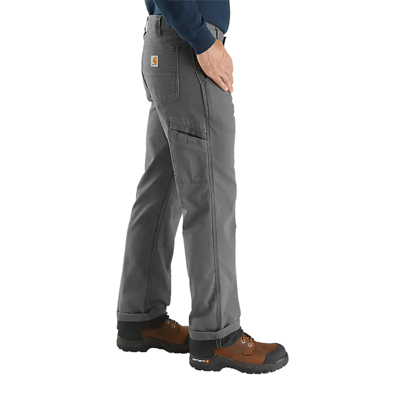 Carhartt Rugged Flex Relaxed Fit Flannel-Lined Canvas Utility Work Pants  | Gilford Hardware