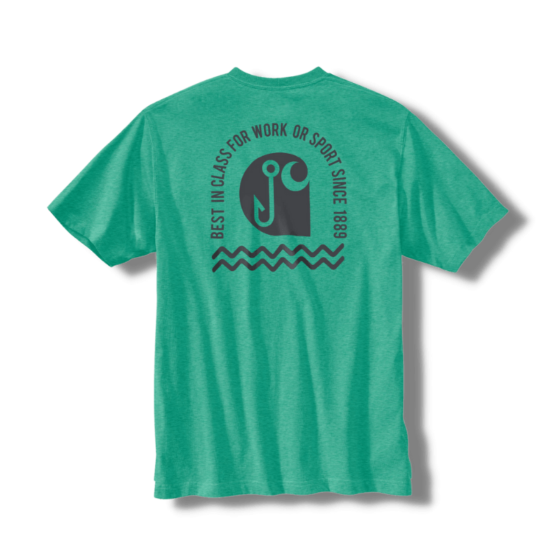 Carhartt Short Sleeve Fishing Graphic T-Shirt | Gilford Hardware