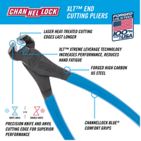 Thumbnail for Channellock End Cutting Pliers XLT™ 7-inch. | Pliers | Gilford Hardware & Outdoor Power Equipment