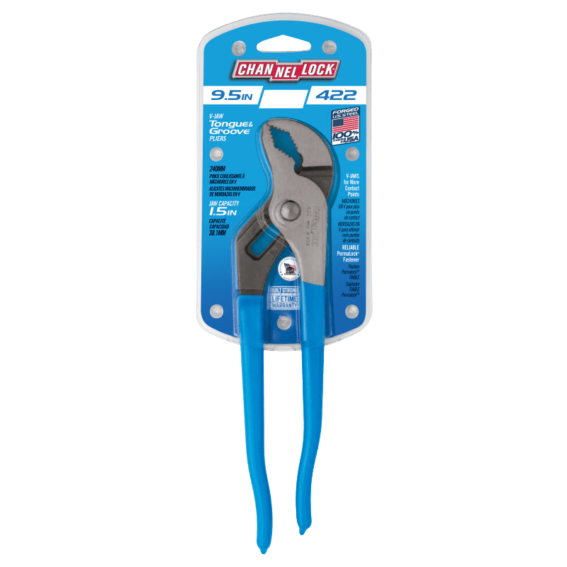Channellock Carbon Steel Long Nose Pliers 8 in.  | Gilford Hardware