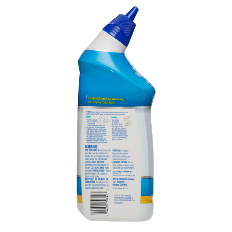 Clorox Toilet Bowl Cleaner Rain Clean Scent 24 oz. | Household Cleaning Supplies | Gilford Hardware & Outdoor Power Equipment