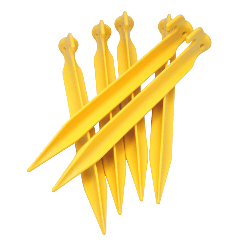 Coghlan's Yellow Tent Pegs 12-inch. | Gilford Hardware