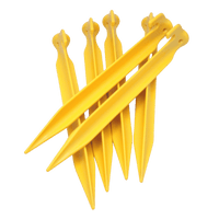 Thumbnail for Coghlan's Yellow Tent Pegs 12-inch. | Gilford Hardware