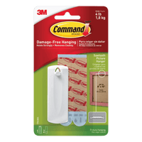 Thumbnail for Command White Sawtooth Picture Hanger 4 lb. | Gilford Hardware