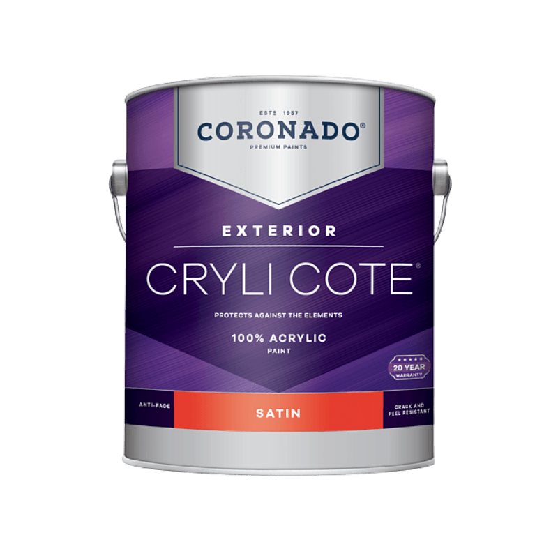 Coronado Cryli-Cote Exterior Paint Satin | Paint | Gilford Hardware