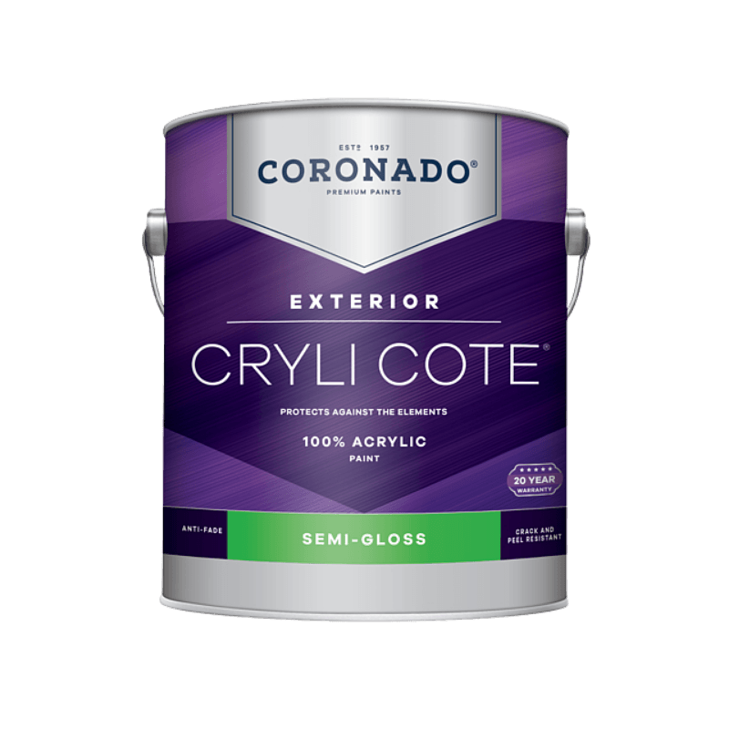 Coronado Cryli-Cote Exterior Paint Semi-Gloss | Paint | Gilford Hardware & Outdoor Power Equipment