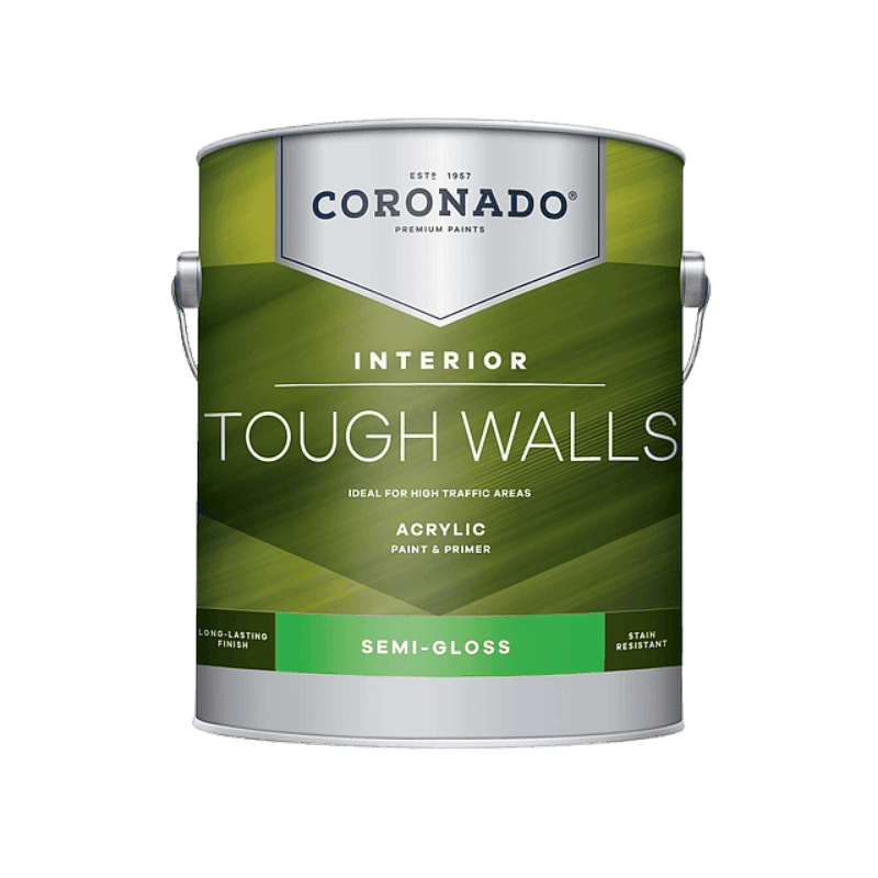 Coronado Tough Walls Interior Paint & Primer Semi-Gloss | Gilford Hardware 