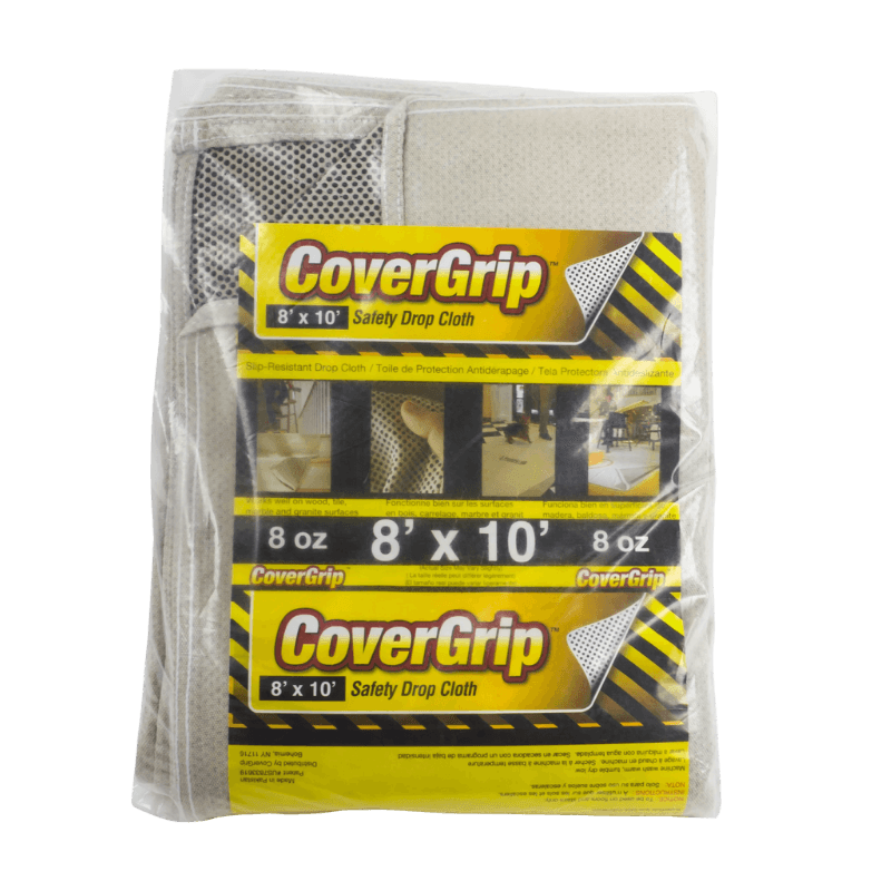 CoverGrip Safety Drop Cloth 8' x 10' | Gilford Hardware
