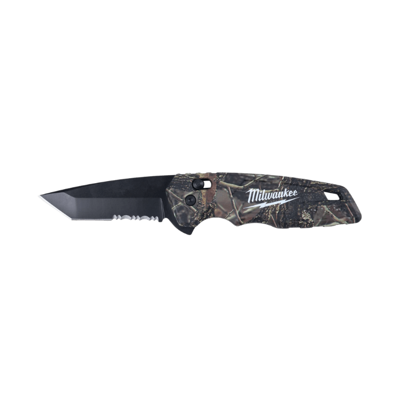 Milwaukee Fastback 7-3/4 in. Flip Spring Assisted Pocket Knife Camouflage. | Gilford Hardware 