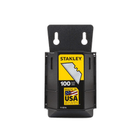 Thumbnail for Stanley Steel Heavy Duty Blade Dispenser with Blades 2-7/16 in. L 100 pc. | Utility Knives | Gilford Hardware & Outdoor Power Equipment