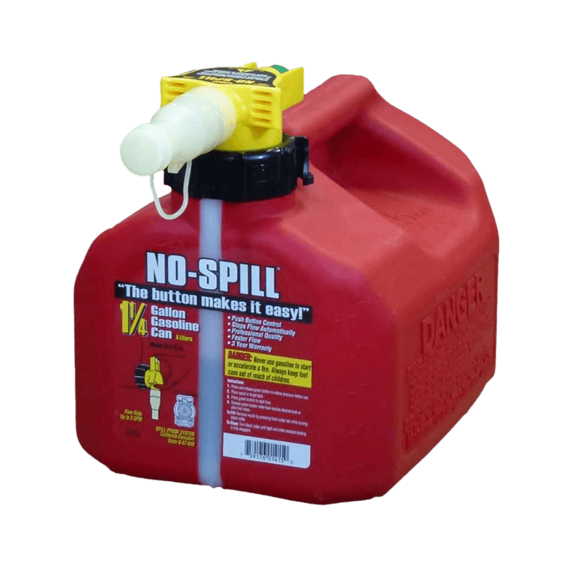 No-Spill Plastic Gas Can 1-1/4 gal. | Portable Fuel Cans | Gilford Hardware & Outdoor Power Equipment