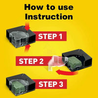 Thumbnail for D-Con Refillable Mouse Bait Station 12-Pack. | Animal Traps | Gilford Hardware