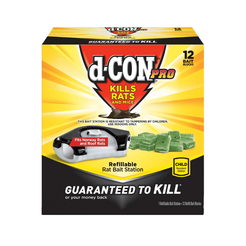 D-Con Refillable Rat and Mice Bait Station 12-Pack. | Animal Traps | Gilford Hardware & Outdoor Power Equipment