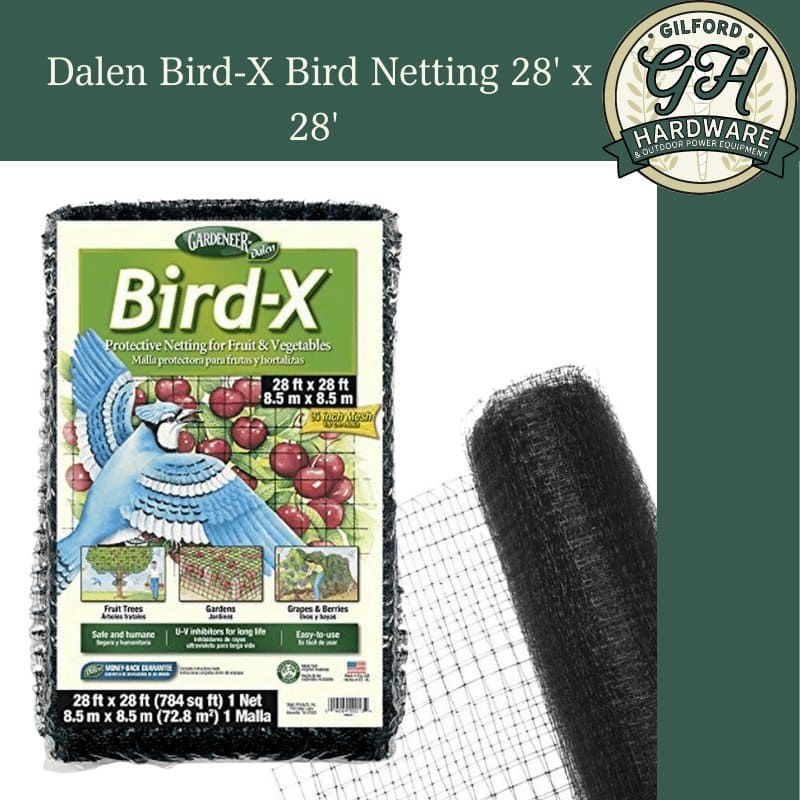 Dalen Bird-X Bird Netting 28' x 28' | Gilford Hardware