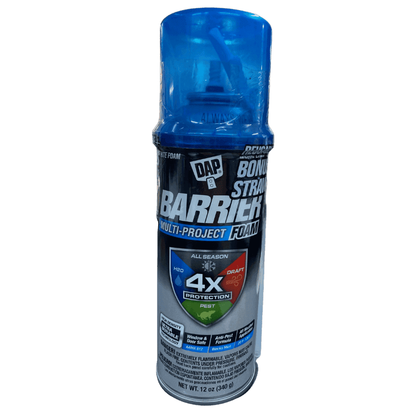 DAP Barrier Multi-Project Foam Sealant 12 oz. | Wall Patching Compounds & Plaster | Gilford Hardware & Outdoor Power Equipment