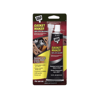 Thumbnail for DAP Black Silicone Rubber Gasket Gasket Sealant 2.8 oz | Hardware Glue & Adhesives | Gilford Hardware & Outdoor Power Equipment