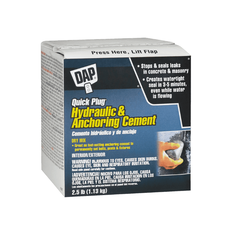 DAP Bondex Quick Plug Hydraulic Cement 2.5 lb. | Gilford Hardware